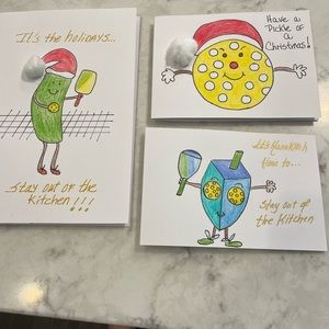 Pickleball….and more Pickleball!!SET OF 5